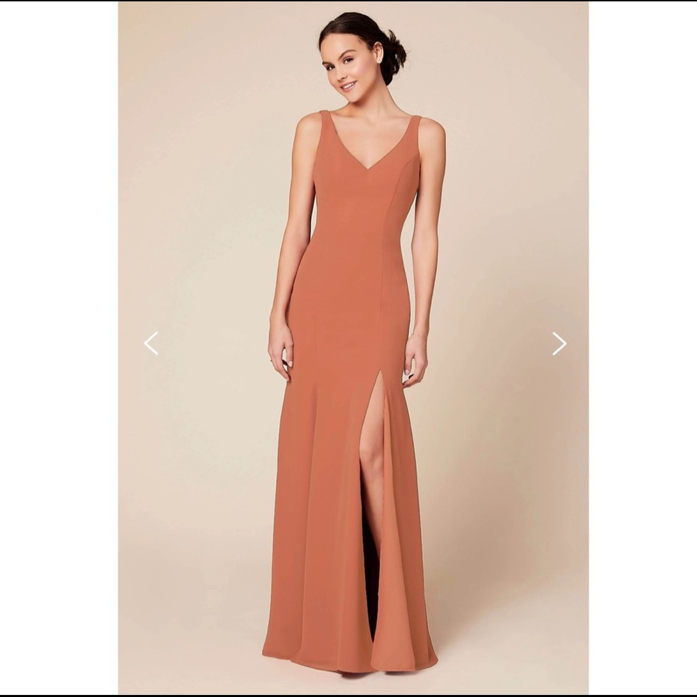Dear Cleo Bridesmaid Dress in Amber
